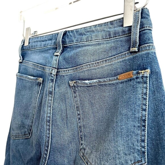 Joes jeans The Wyatt High Rise size 26 Retro Crop Distressed Medium Wash - Picture 5 of 11